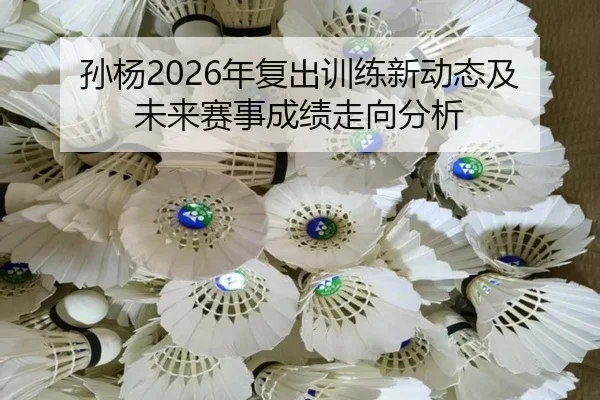 孙杨2026年复出训练新动态及未来赛事成绩走向分析